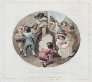 Le cinq novembre, gravé par Charles Knight (1743-c.1826), pub. par J.F. Tomkins, 1790 - Thomas Stothard